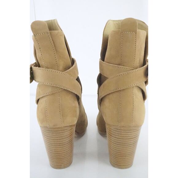Rag & Bone Kinsey Brown Suede Classic Cap Toe Ankle Boots Size 40 10 NIB $595 - Picture 8 of 12